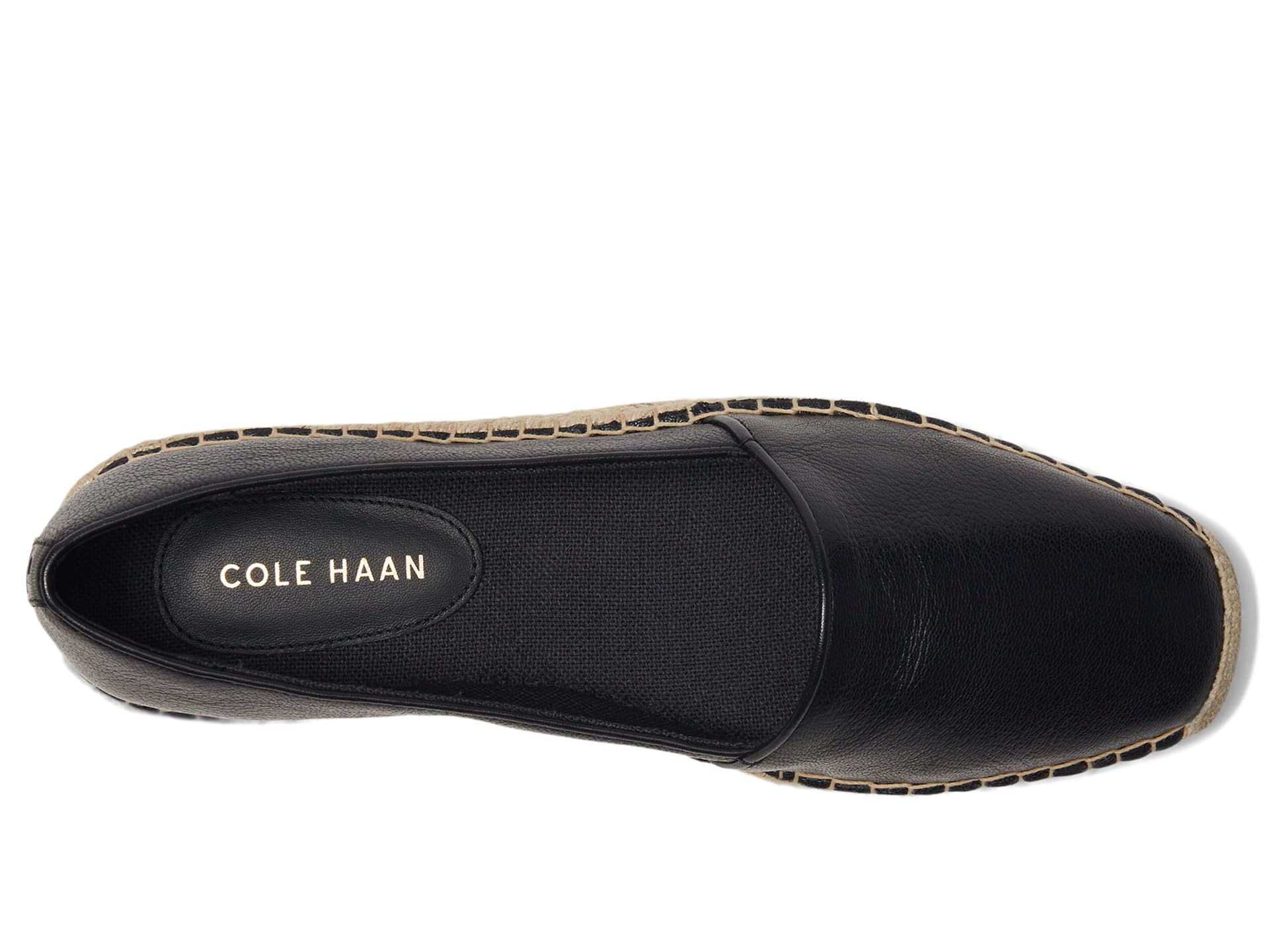 Лоферы Cole Haan Cloudfeel Keely A-Line Espadrilles, черный — фото 2