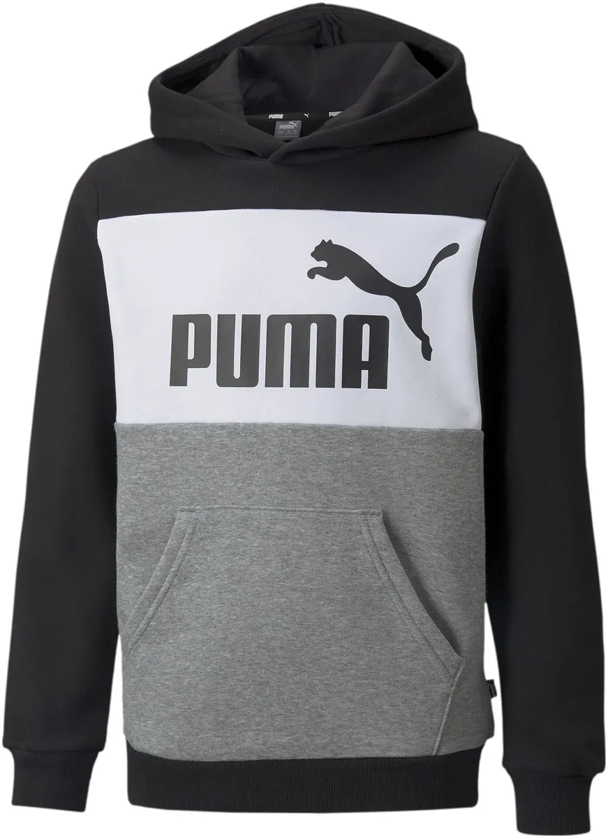 

Толстовка PUMA с капюшоном "ESS BLOCK HOODIE FL B", цвет Puma Black