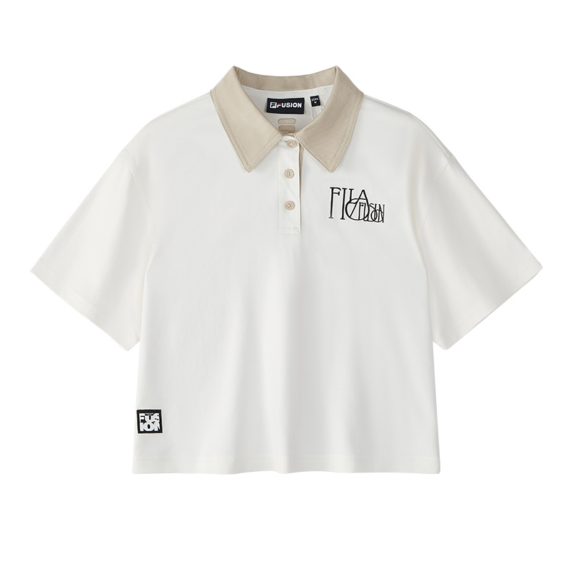 

Футболка поло женская Cloud White FILA FUSION