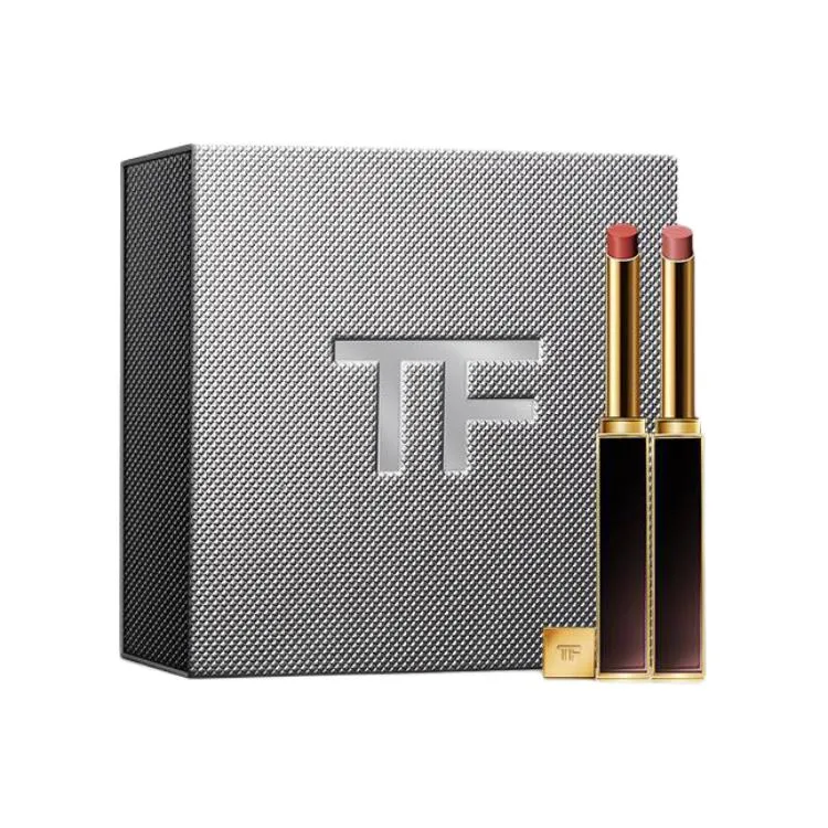 TOM FORD Набор ультратонких матовых помад TF Brand New, 0,9 г*2, подарок на день рождения, Ultra Fine Tube 152+Ultra Fine Tube 155