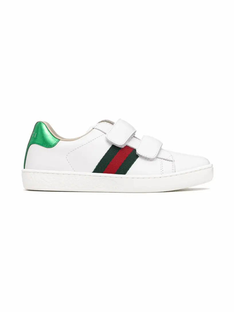 

Кожаные кеды Gucci Ace Gucci, белый