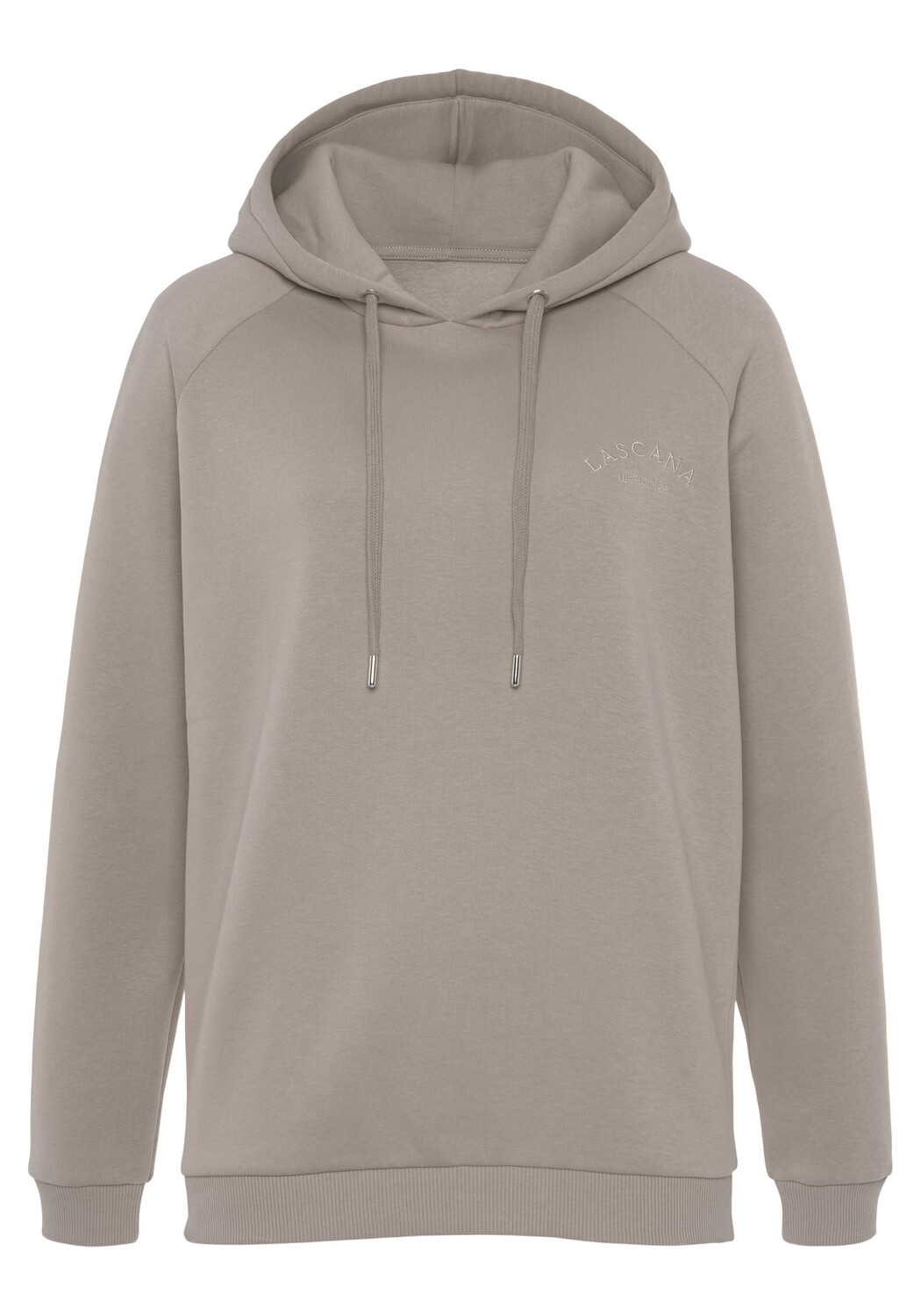 

Свитер LASCANA Kapuzensweatshirt, серо-коричневый