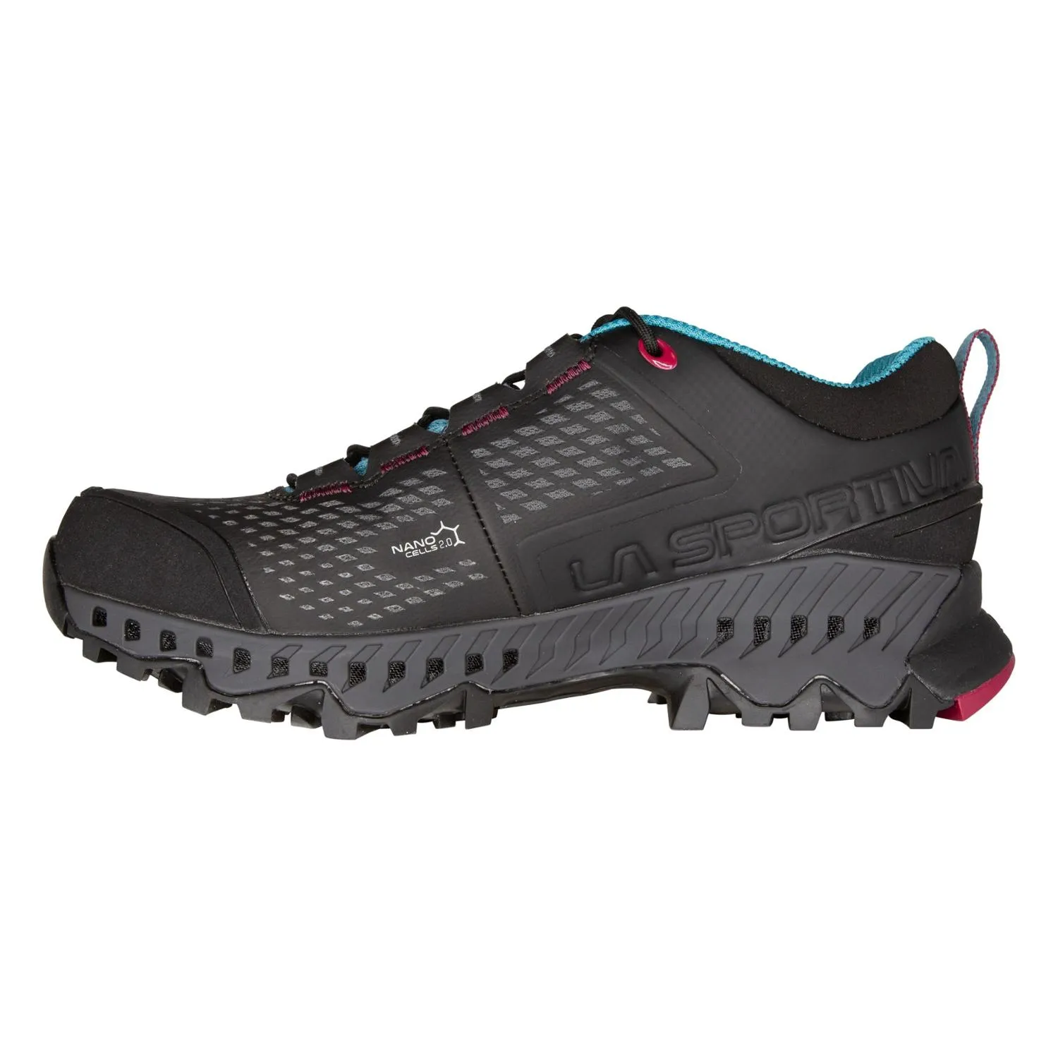 Спортивные туристические ботинки Spire GTX La Sportiva, Black/Topaz — фото 2