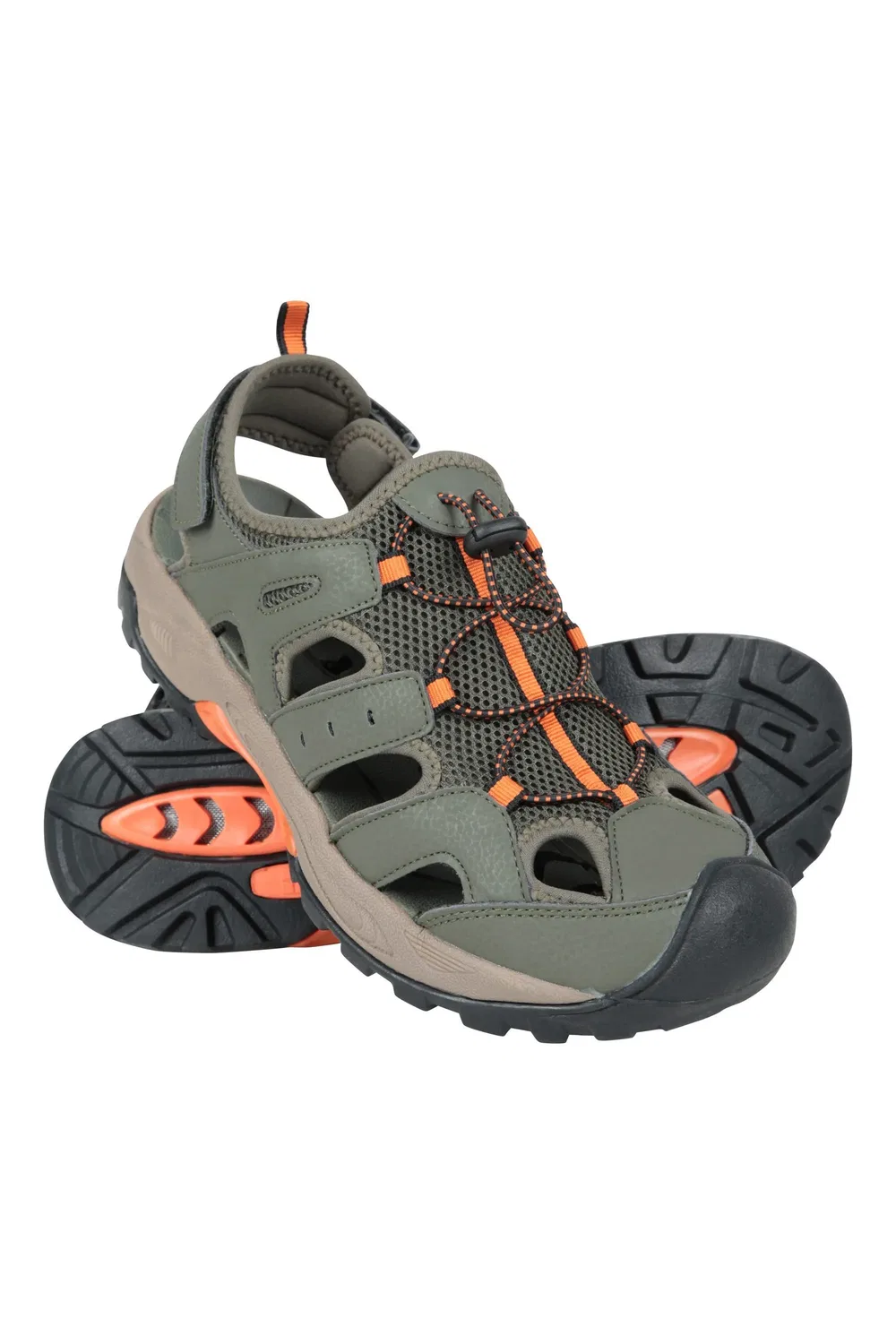 Сандалии дренажные с защитой пальцев Mountain Warehouse, хаки