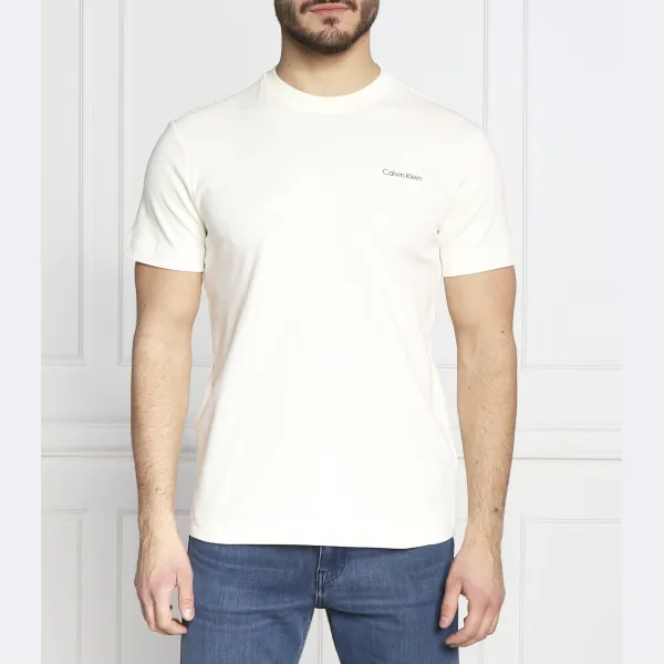 

Футболка стандартного кроя Calvin Klein, бежевый