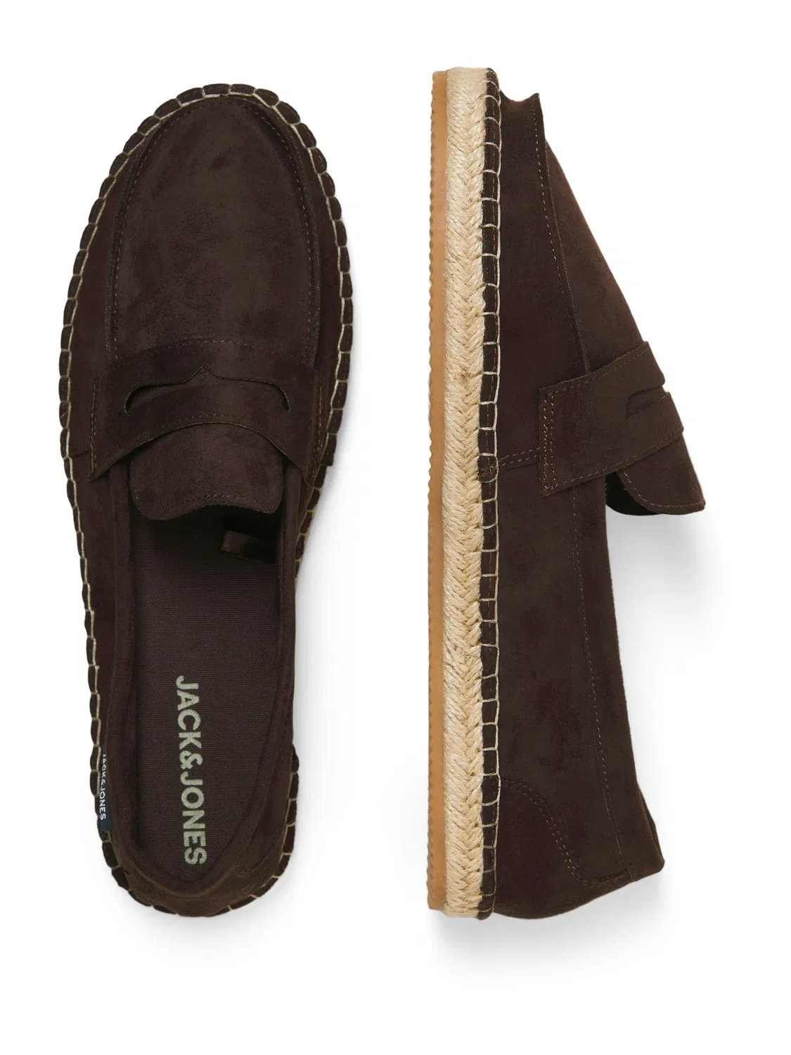 Эспадрильи 'JFWScherlock' Jack & Jones, Dark Brown — фото 3