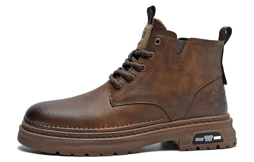 

Мужские ботинки Cahhrrn X Martin Boot Men Beige Semir
