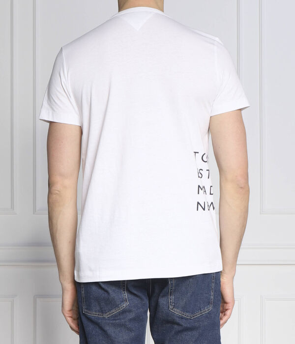 Футболки Slim fit Tommy Hilfiger, белый — фото 4