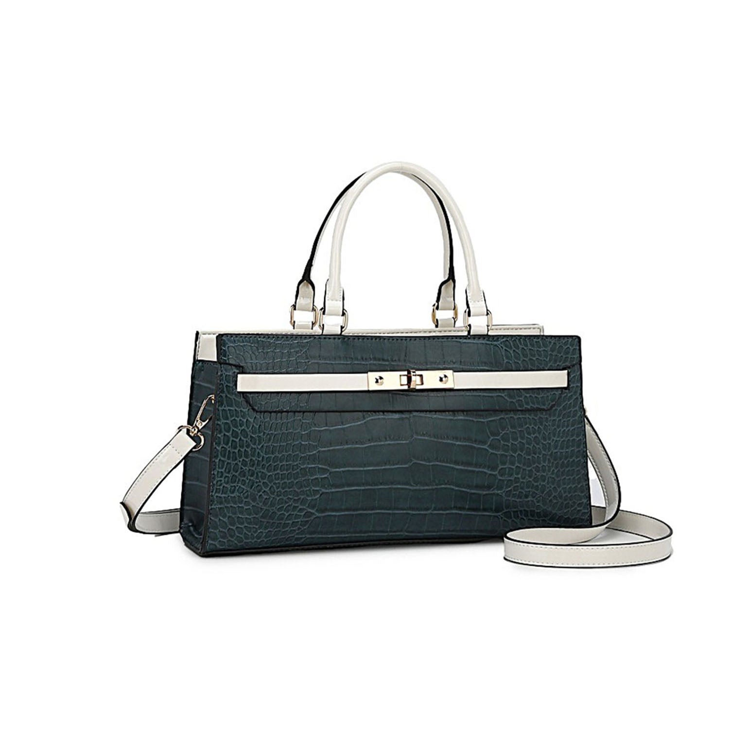 

Женская сумка-сэтчел Colby от Mia K MKF, Teal