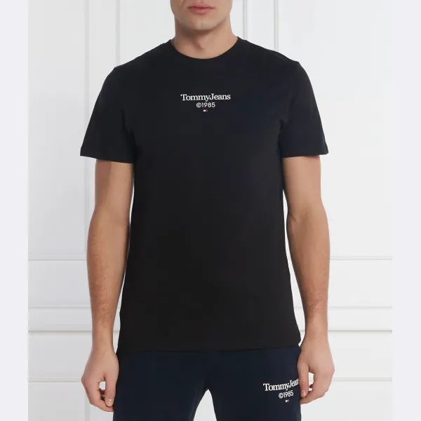 

Футболка Entry tee ext slim fit Tommy Hilfiger, черный