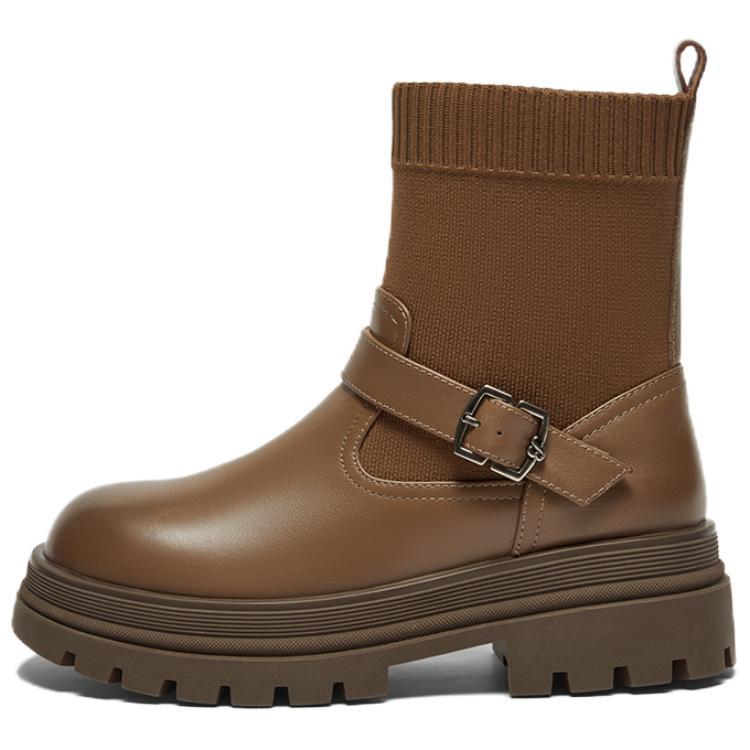 Эластичные и носки-сапоги женские BATA, Light Brown