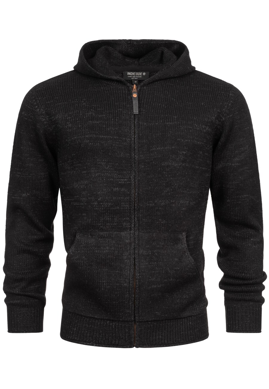 

Вязаный кардиган INDICODE JEANS Gage, черный