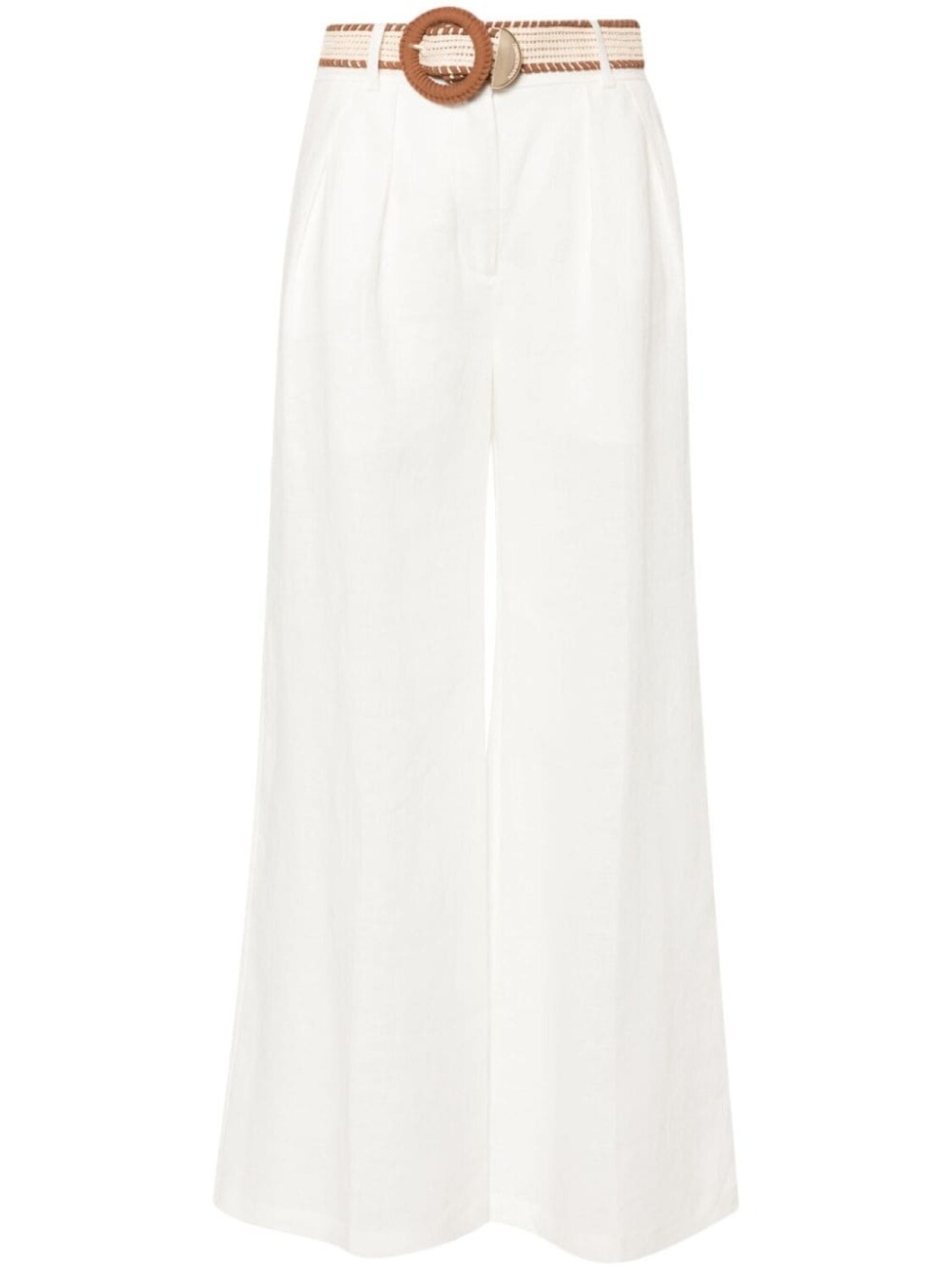 

ZIMMERMANN брюки палаццо Golden Tuck, белый