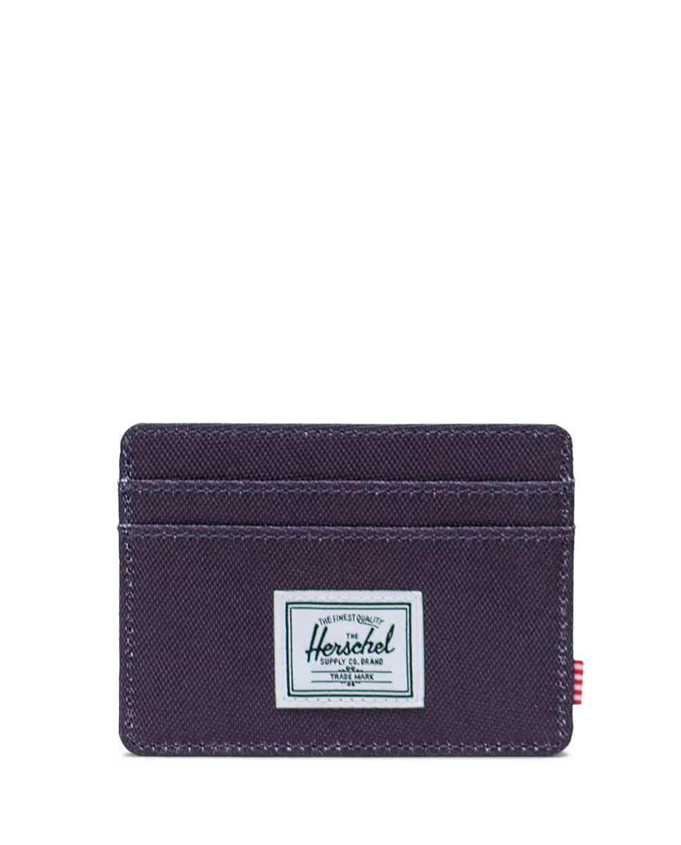 

Экологичный держатель для карт унисекс из фиолетовой ткани Herschel, пурпурный