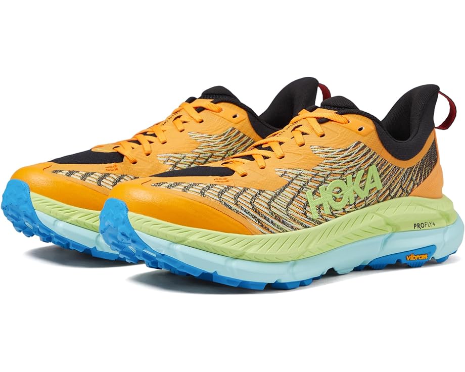 

Кроссовки Hoka Mafate Speed 4, цвет Solar Flare/Lettuce