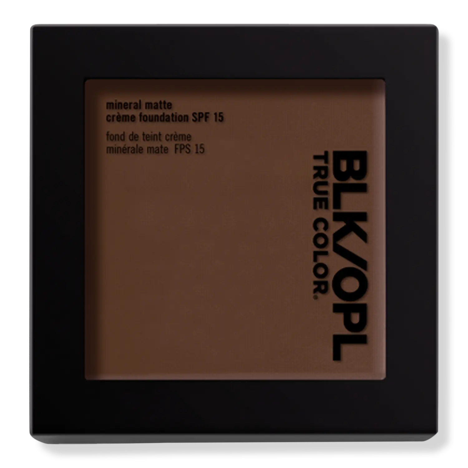 

Минеральная матирующая кремовая пудра-основа TRUE COLOR SPF 15 BLK/OPL, Ebony Brown