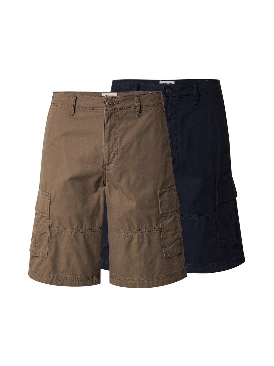 

Обычные брюки-карго JACK & JONES JPSTCOLE MATEO, цвет Dark brown/Black