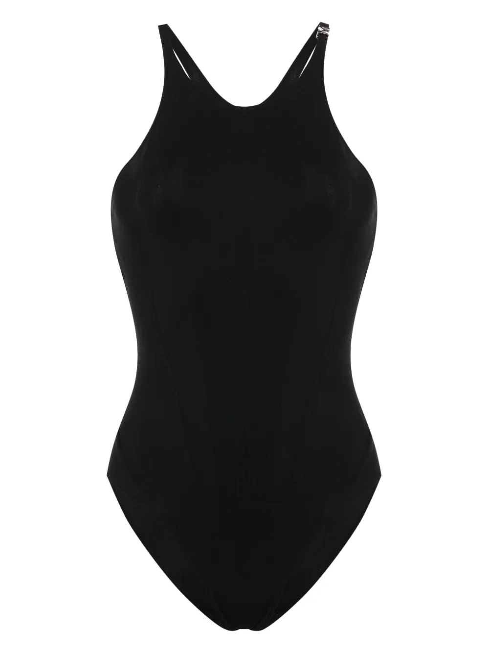 

Купальник с корсетом Mugler, черный