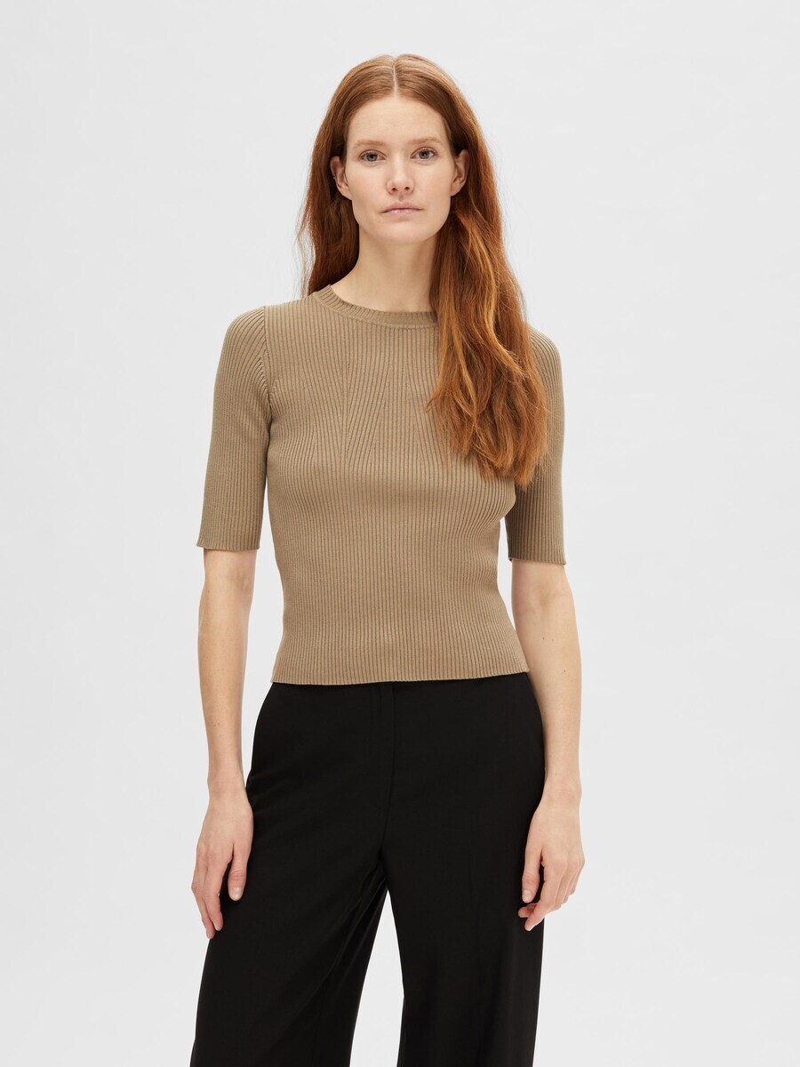 

Тонкий вязаный свитер SELECTED FEMME Sweater Mala, цвет umbra