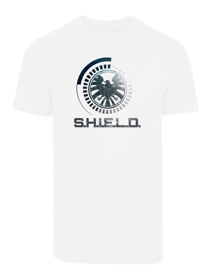 

Футболка F4NT4STIC Marvel Avengers Shield Circuits, белый