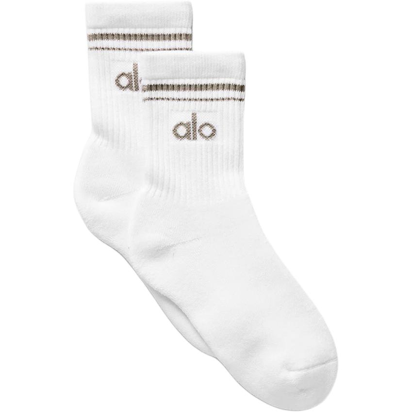 

Низкие носки унисекс 1 упаковка Alo Yoga, white/light cocoa/white/light cocoa