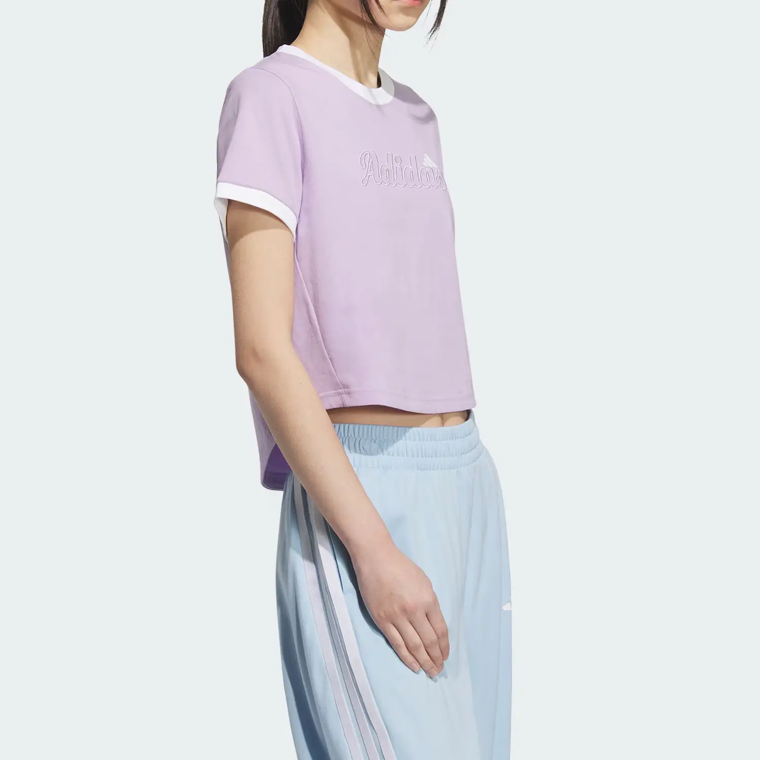 Adidas Футболка Women's Powder Plum Purple — фото 3