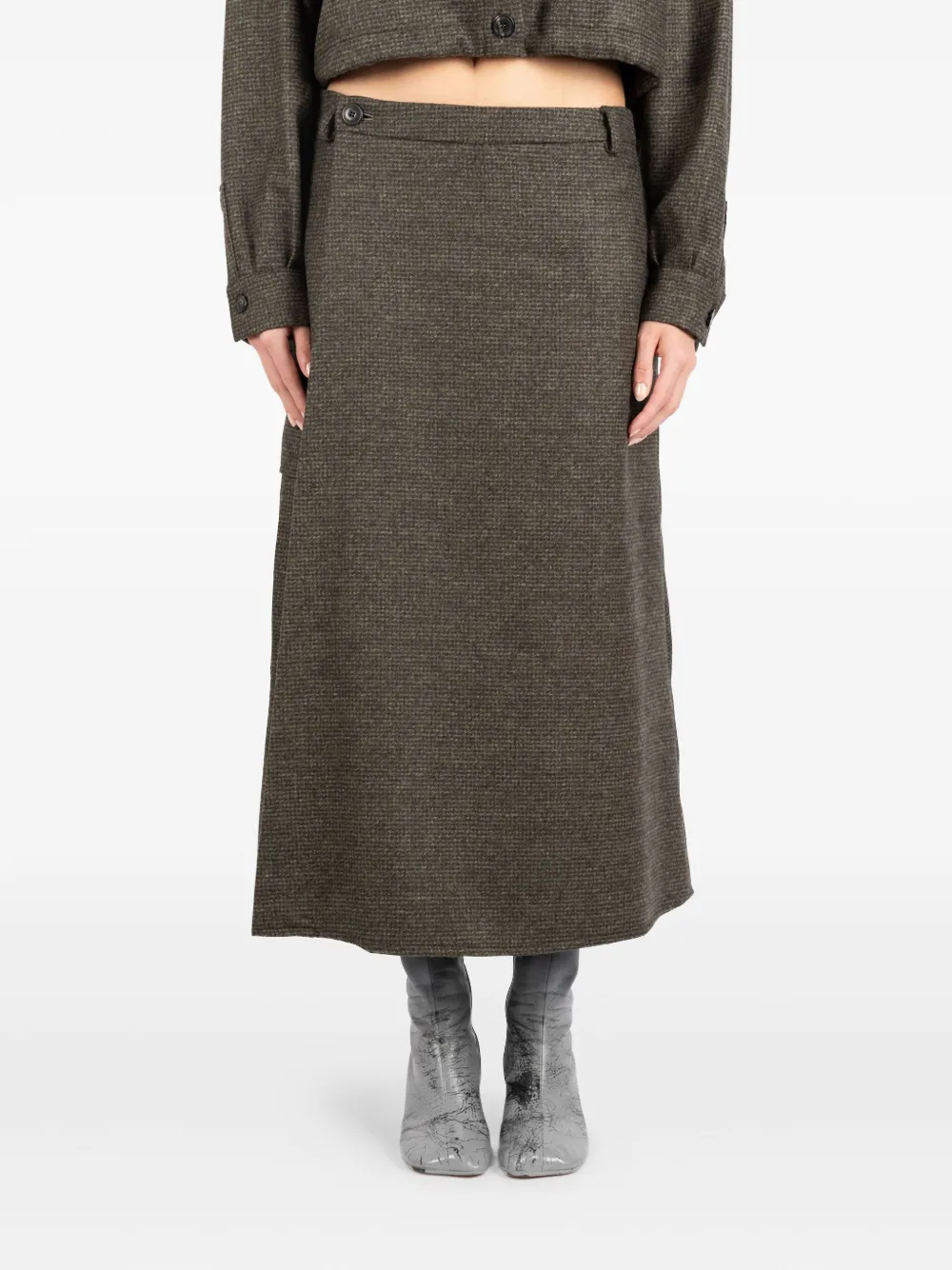 

Юбка с карманами Société Anonyme, зеленый