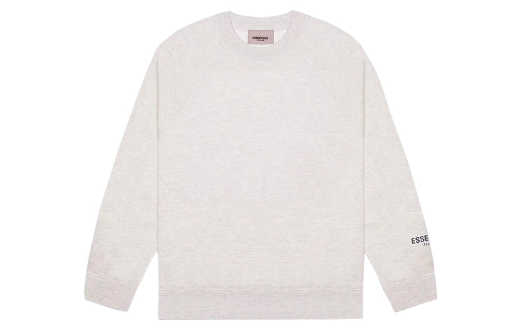 Спортивная толстовка Fear of God Essentials FW20 Core Crew Neck Sweatshirt 'Heather Grey' 0192250500224367, серый — фото 2