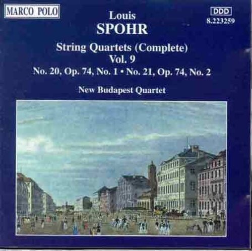 

CD диск Spohr / New Budapest Quartet: Vol. 9-STR Quartets