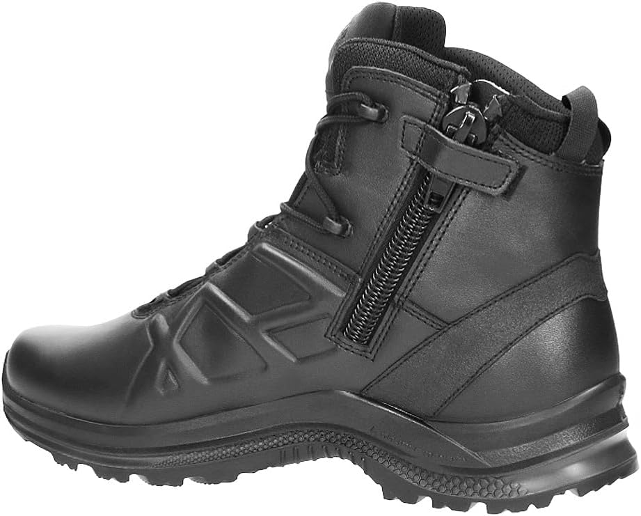 HAIX Black Eagle Tactical 2.0 GTX Mid Side Zip - водонепроницаемые ботинки с боковой молнией, противоскользящей подошвой, амортизирующей технологией и легким дизайном, отличные ботинки для полицейских, Medium — фото 2