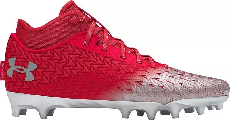 

Мужские футбольные бутсы Under Armour Spotlight Clone 4.0 MC, красный