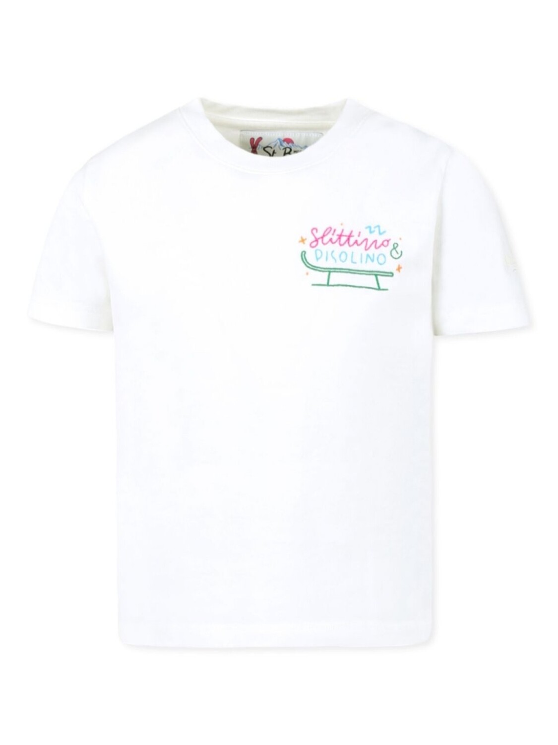 

Футболка Элли MC2 Saint Barth Kids, белый