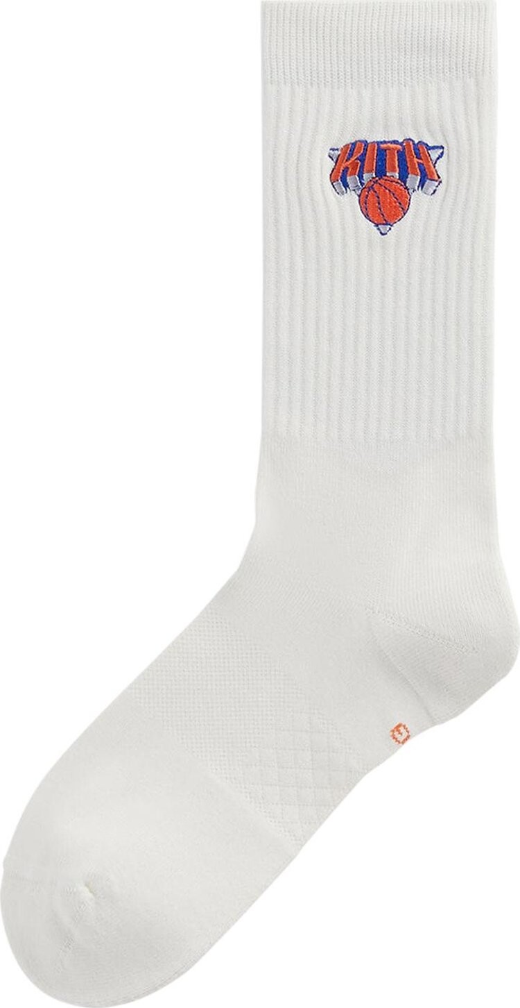 

Носки Kith & Stance For The New York Knicks Logo 'Silk', кремовый
