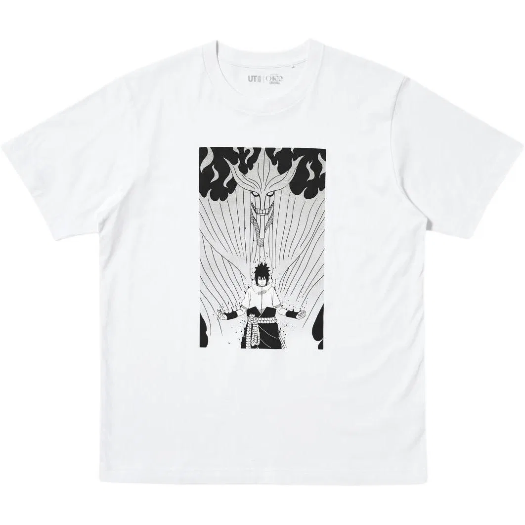 Футболка Unisex UNIQLO x HUOYINGRENZHE White