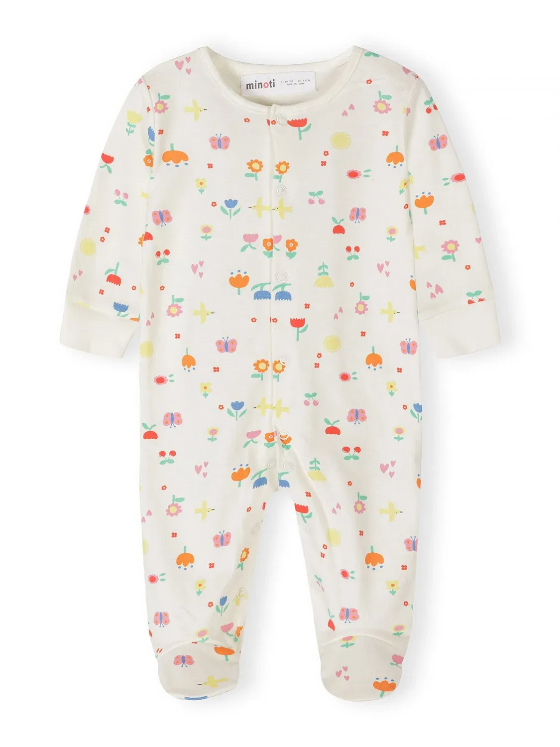 Комбинезон 3er Pack из хлопка Minoti, мята — фото 3