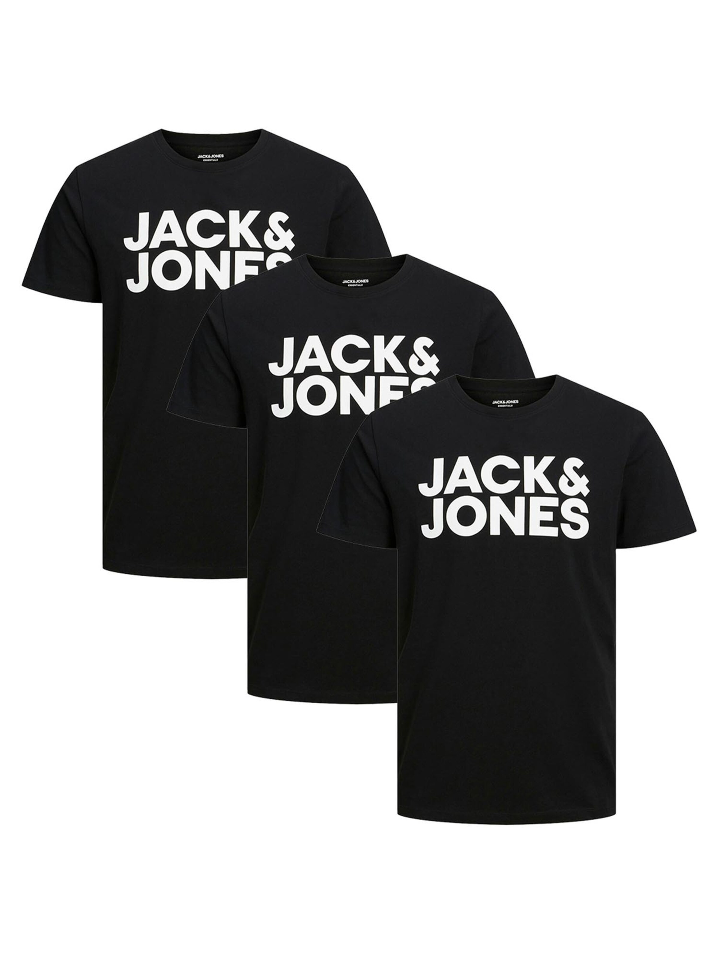 

JACK & JONES Футболка 'Corp' в черном дениме