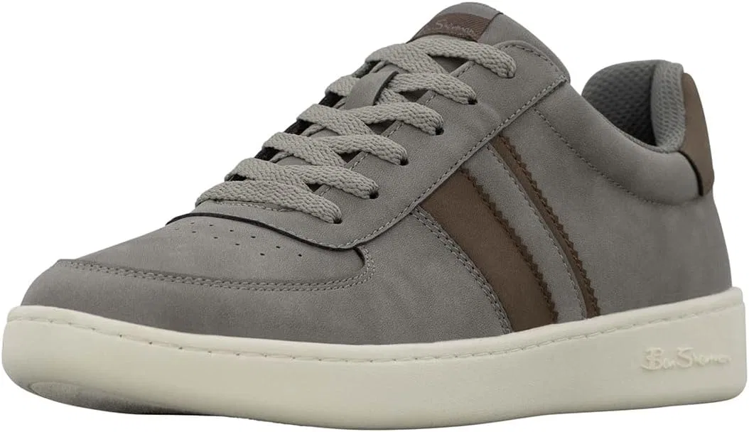 Мужские кроссовки Ben Sherman Hyde, Warm Grey Whisper White Dark Tan
