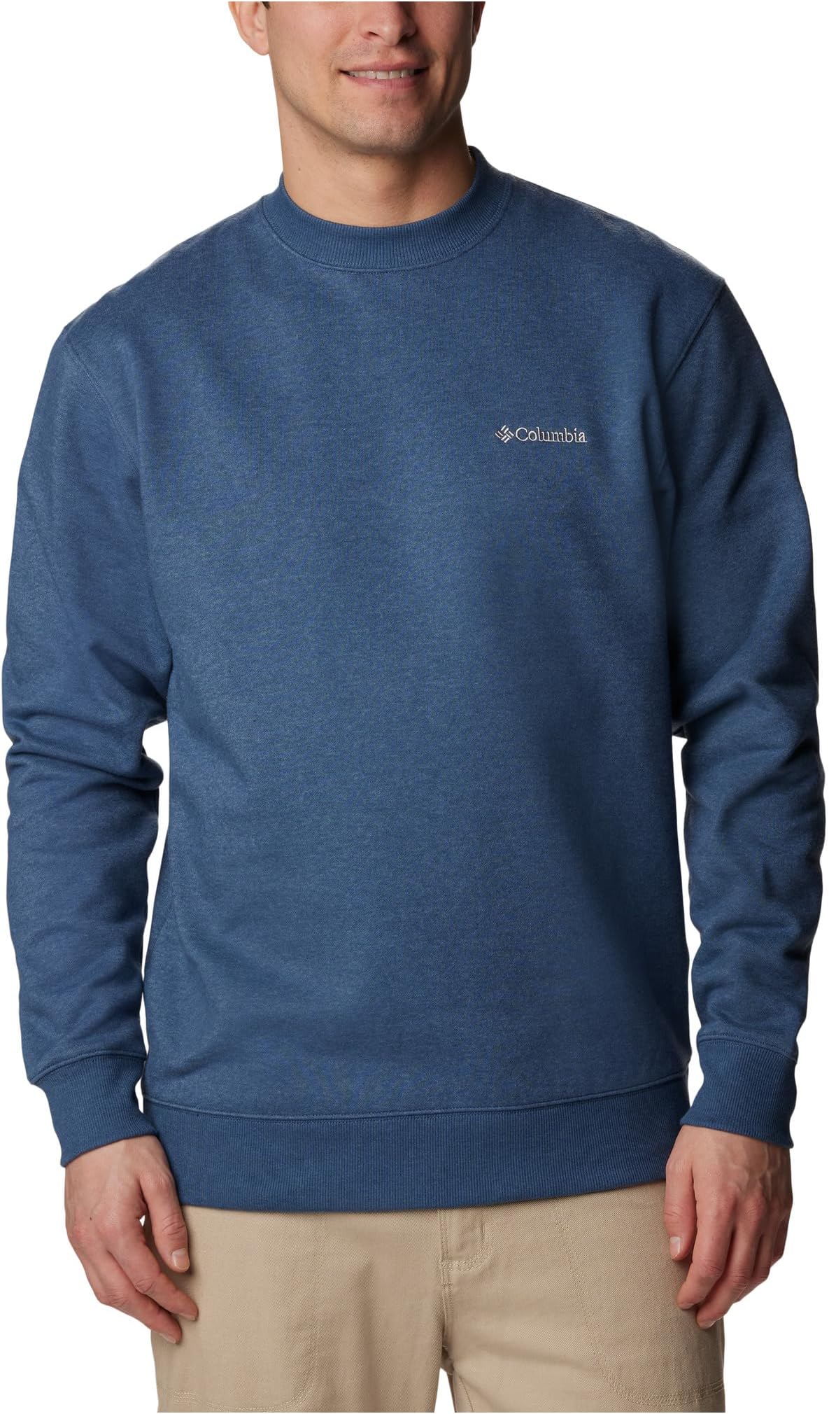 

Толстовка Columbia Hart Mountain II Crew, цвет Dark Mountain Heather