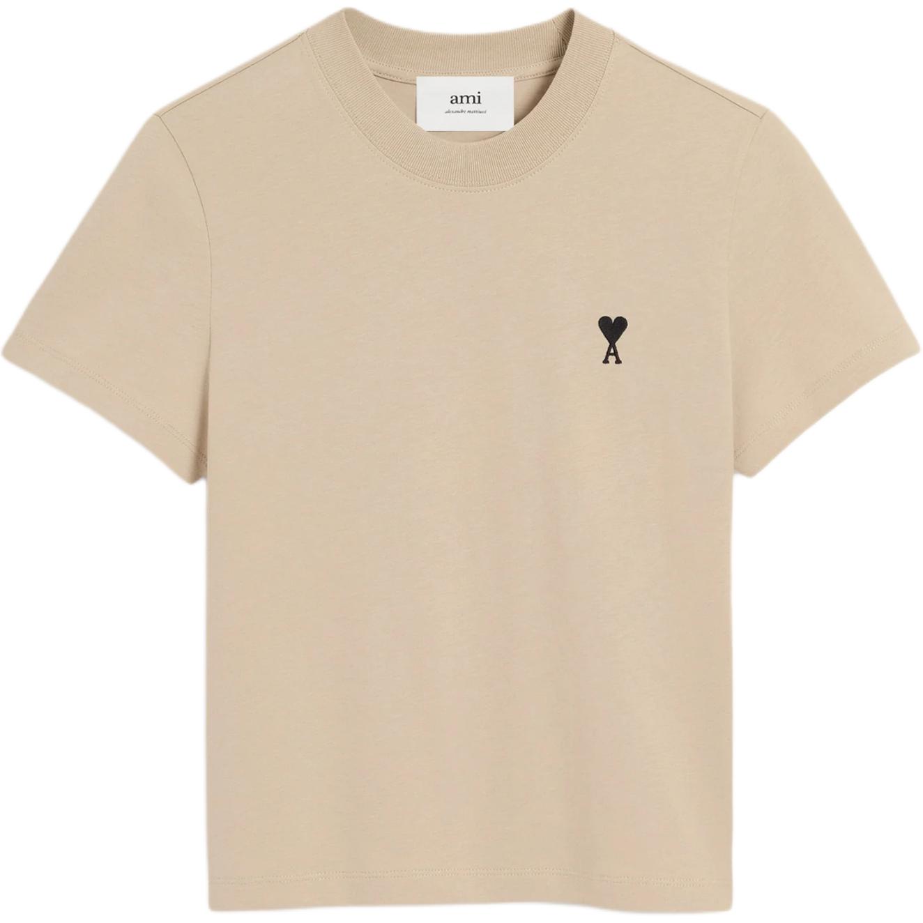 

Футболка Ami De Coeur от Ami Paris AMIPARIS, кремовый, Бежевый, Футболка Ami De Coeur от Ami Paris AMIPARIS, кремовый