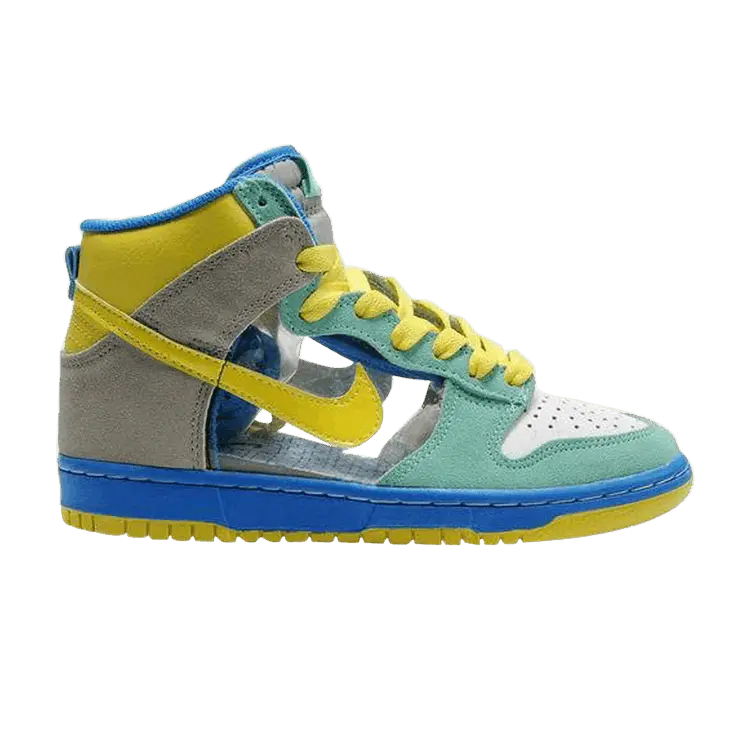 Кроссовки Nike Wmns Dunk High 6.0, Mint Yellow Translucent