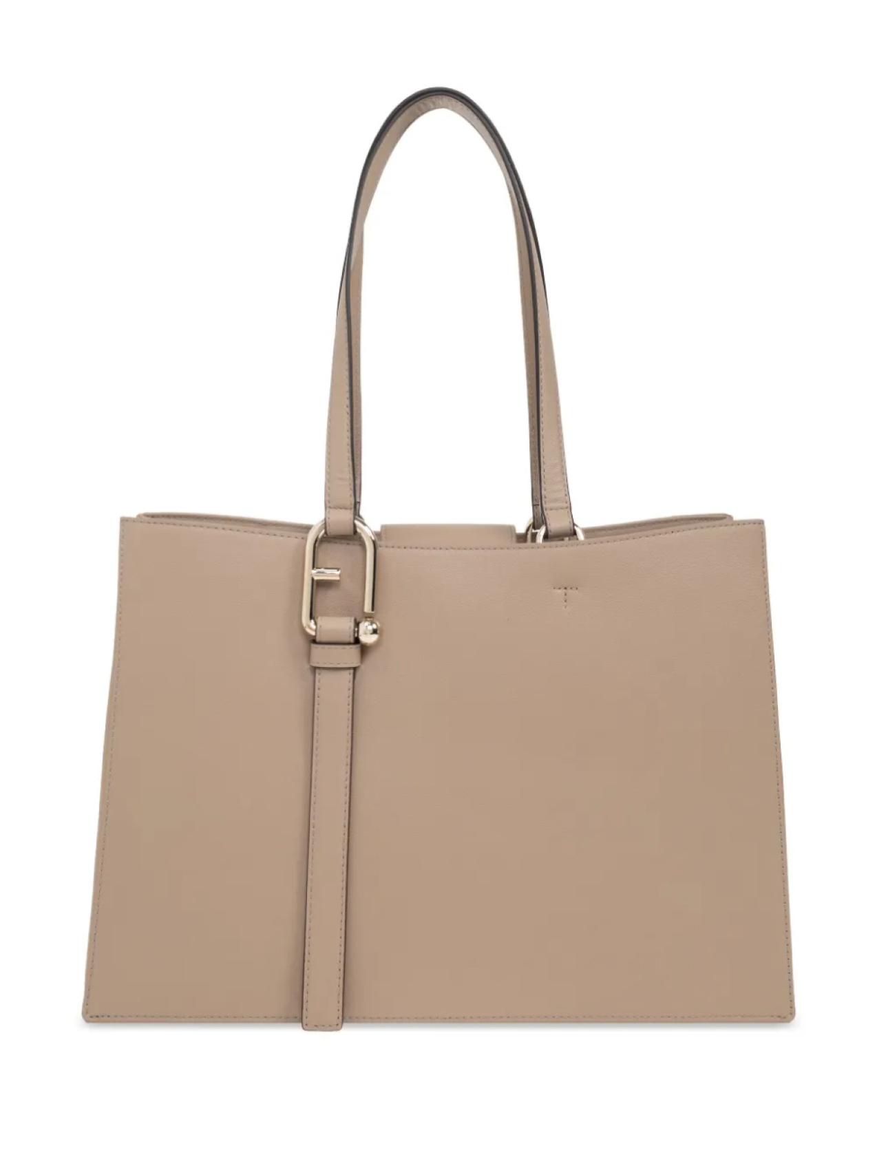 

Сумка-тоут с логотипом Furla, нейтральный