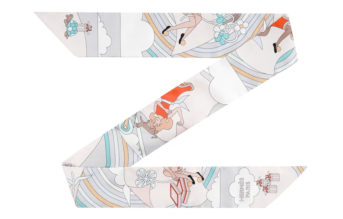 

Шёлковый шарф Unisex Multicolor HERMES