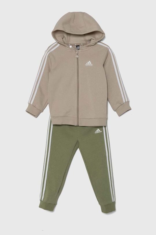 

Детский спортивный костюм I 3S FZ FLOG adidas, бежевый