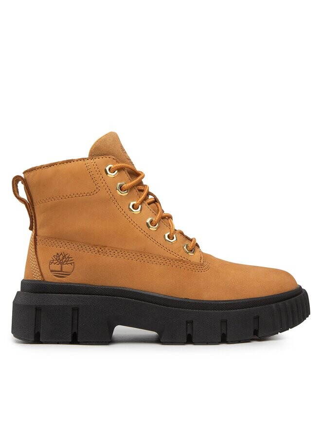 Ботинки Timberland Greyfield на плоской подошве, коричневый