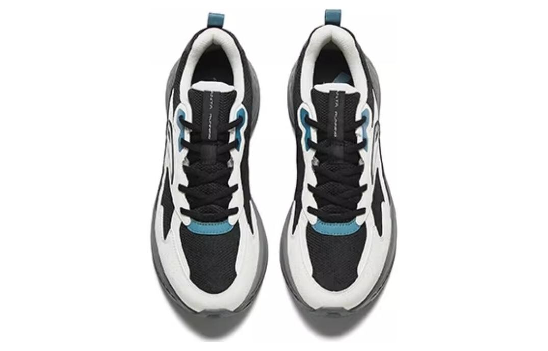 Кроссовки мужские с низким верхом, черные/слоновая кость/асфальто-синие Anta — фото 3