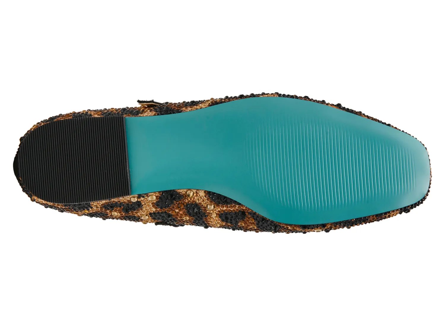 Балетки Betsey Johnson Lorel Mary Jane Flat, Tan/Black Leopard Print — фото 3