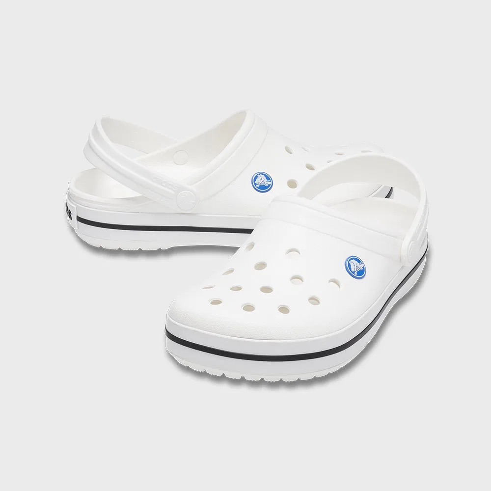 Мужские клоги Crocband белые от Crocs