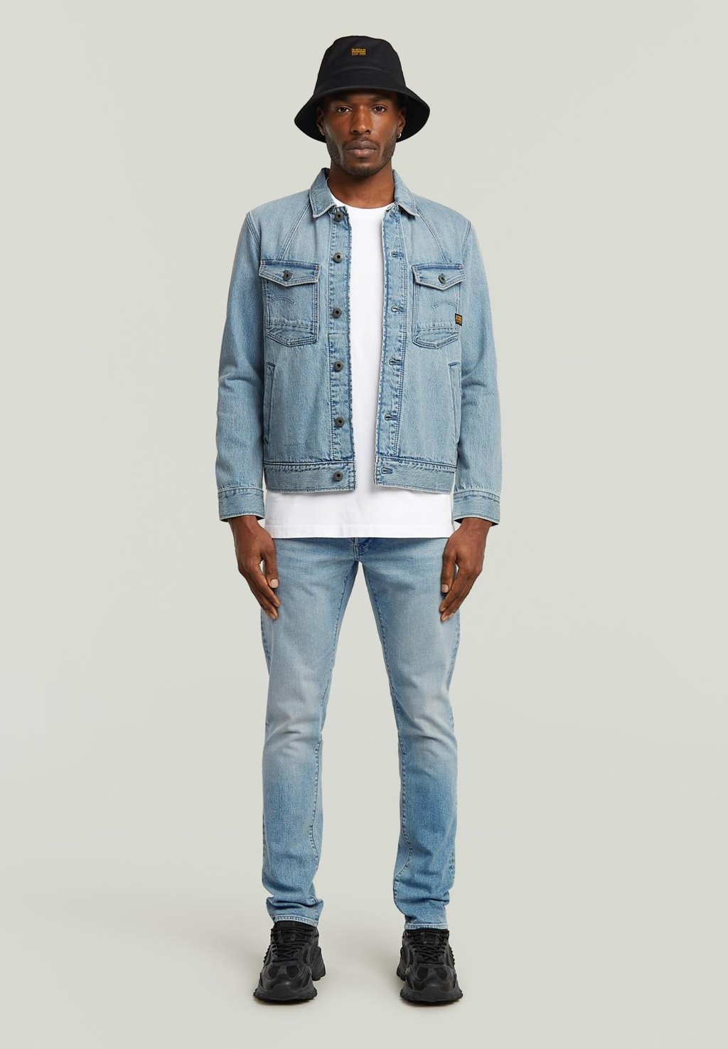 

Базовая футболка LABEL BADGE REGULAR G-STAR, белый