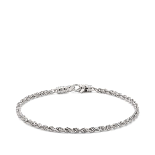 

Браслет из веревки Tom Wood, серебро