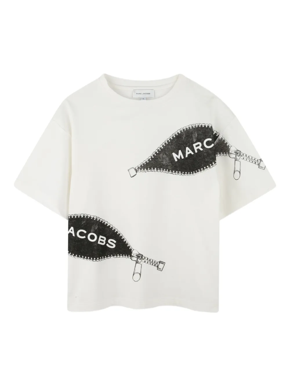 

Футболка с графичным принтом Marc Jacobs Kids, белый